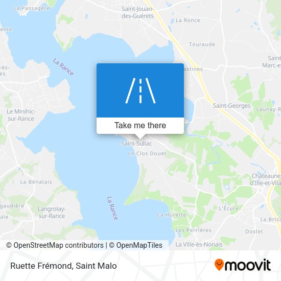 Ruette Frémond map