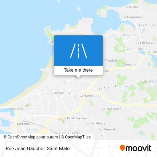 Rue Jean Gaucher map