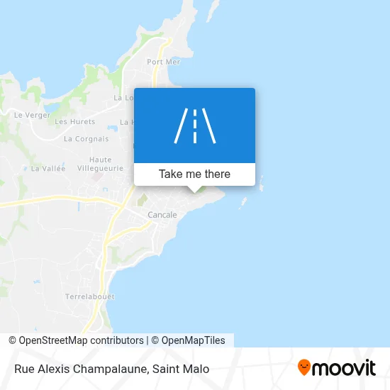 Rue Alexis Champalaune map