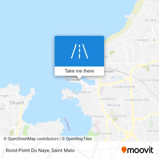 Rond-Point Du Naye map