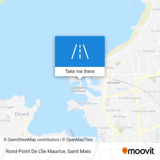 Rond-Point De L'Île Maurice map