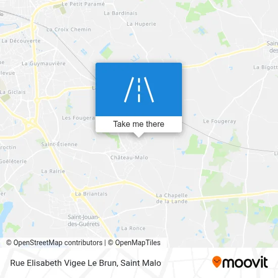 Rue Elisabeth Vigee Le Brun map