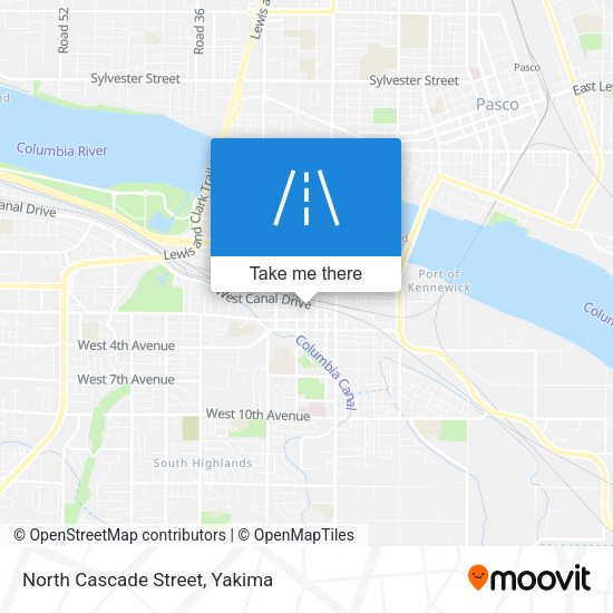 Mapa de North Cascade Street