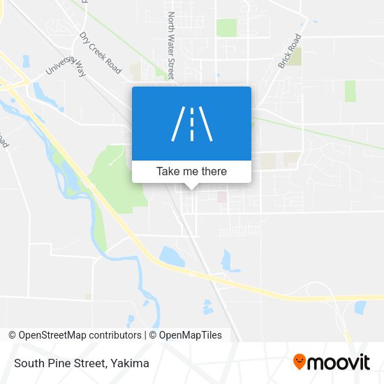 Mapa de South Pine Street