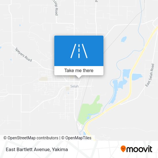 East Bartlett Avenue map