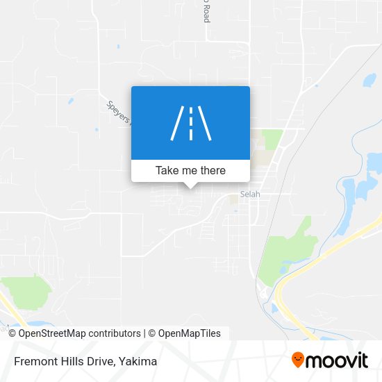 Fremont Hills Drive map