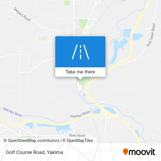Golf Course Road map