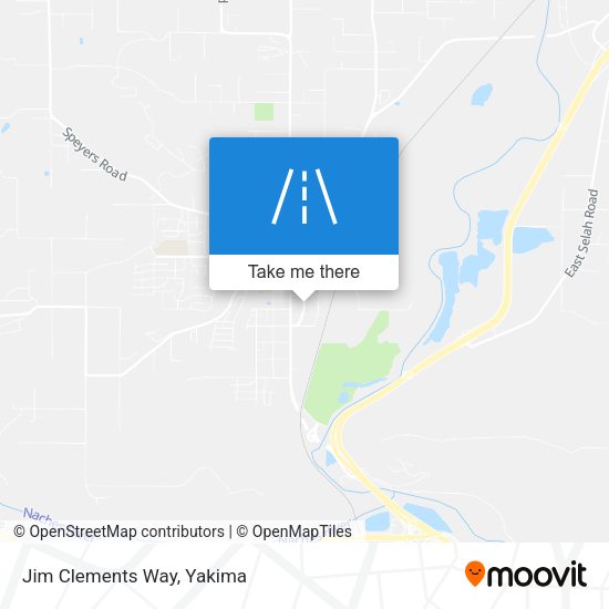 Mapa de Jim Clements Way