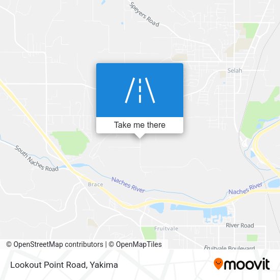Mapa de Lookout Point Road