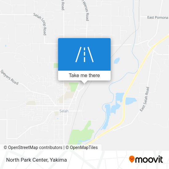 Mapa de North Park Center