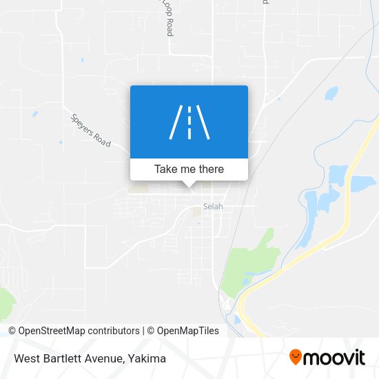 Mapa de West Bartlett Avenue