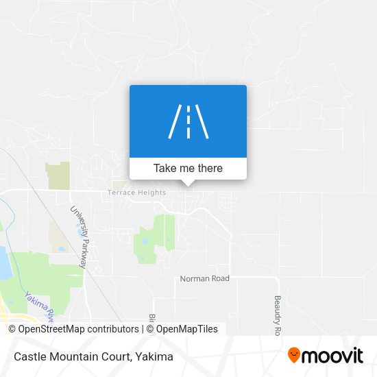 Mapa de Castle Mountain Court