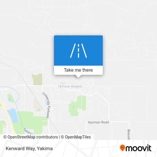 Mapa de Kenward Way