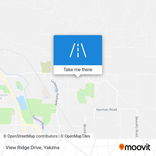 View Ridge Drive map