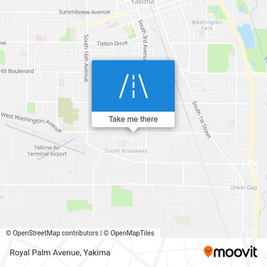 Mapa de Royal Palm Avenue