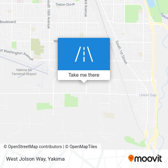 West Jolson Way map