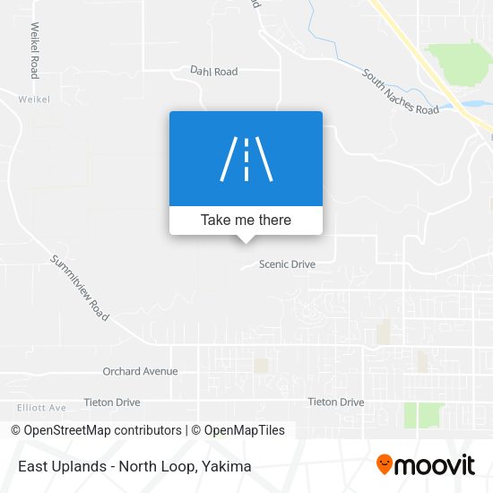 East Uplands - North Loop map