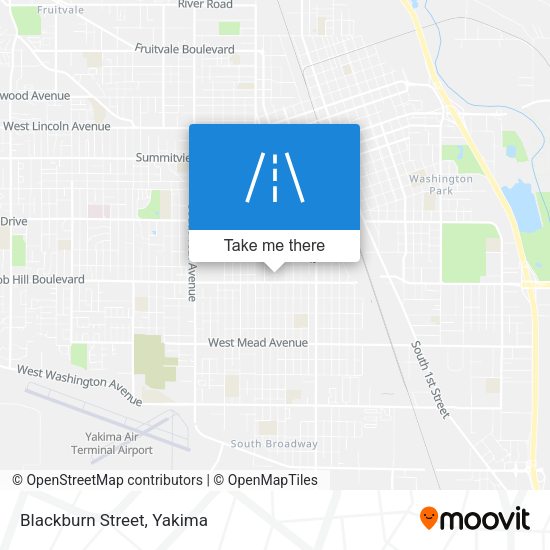 Mapa de Blackburn Street