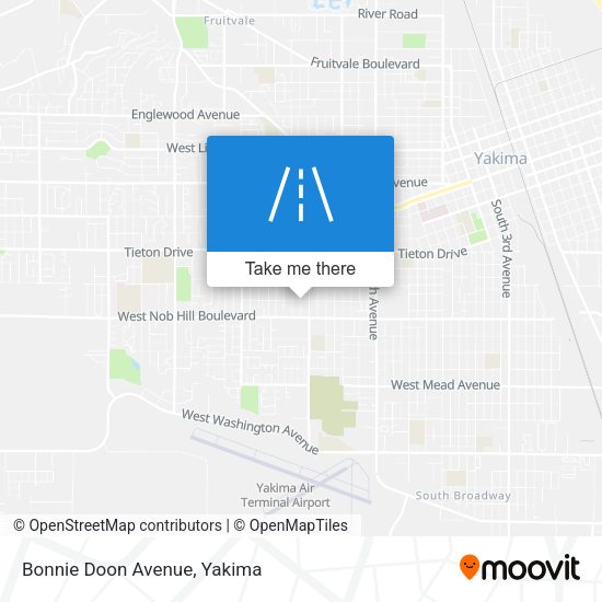 Mapa de Bonnie Doon Avenue