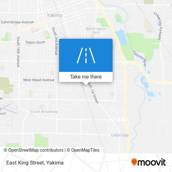 Mapa de East King Street