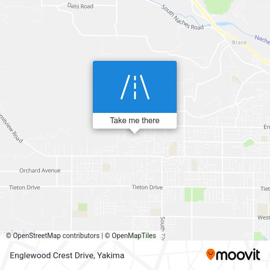 Englewood Crest Drive map