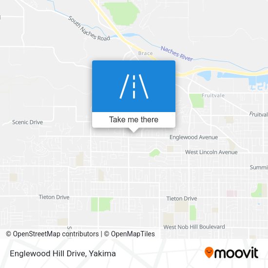 Englewood Hill Drive map