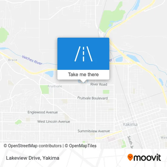 Lakeview Drive map