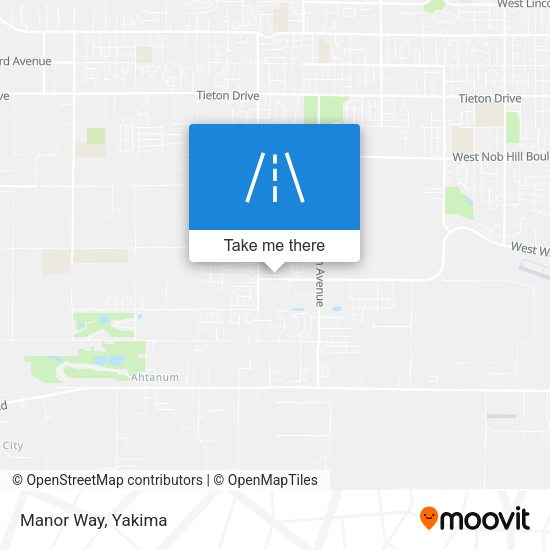 Mapa de Manor Way