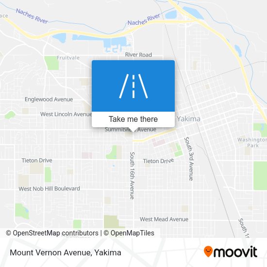 Mount Vernon Avenue map