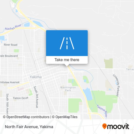 Mapa de North Fair Avenue
