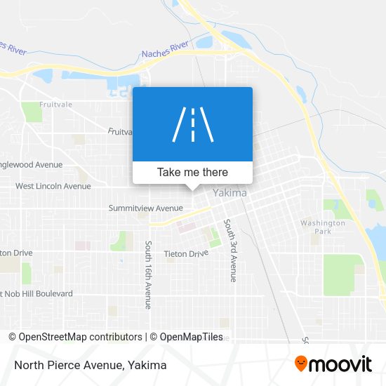 Mapa de North Pierce Avenue