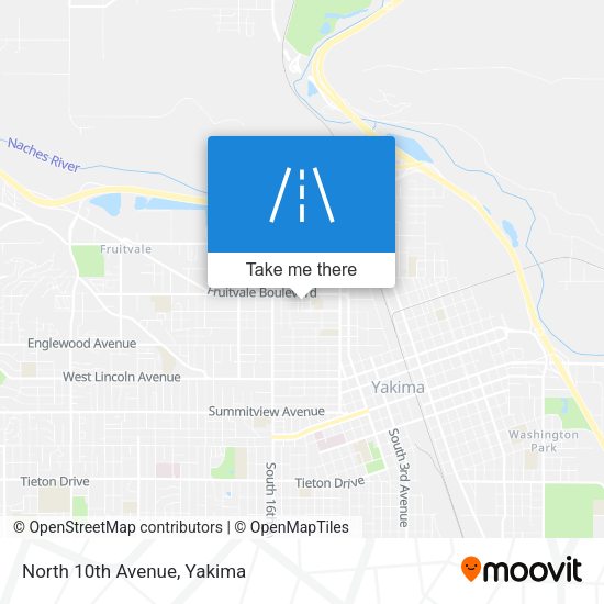 Mapa de North 10th Avenue