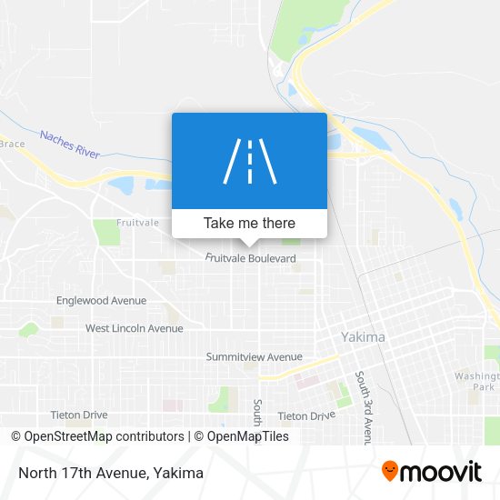 Mapa de North 17th Avenue