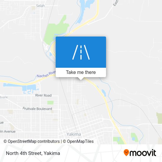 Mapa de North 4th Street