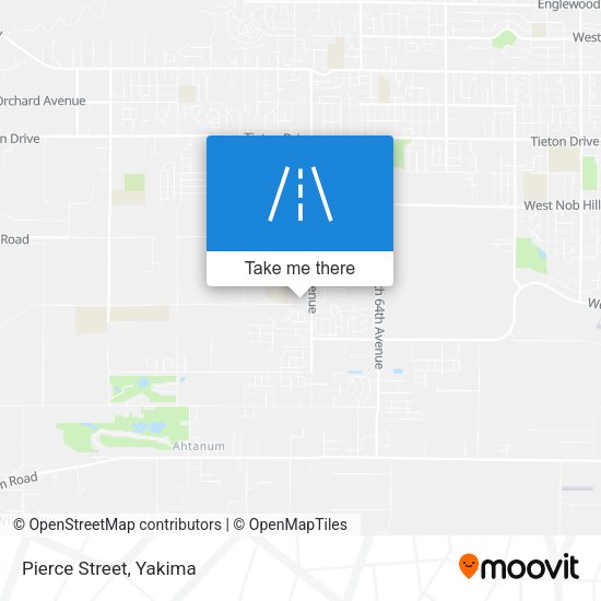Mapa de Pierce Street