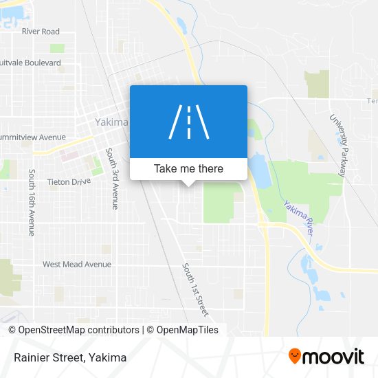 Rainier Street map