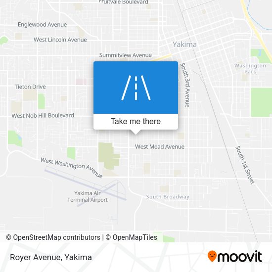 Mapa de Royer Avenue