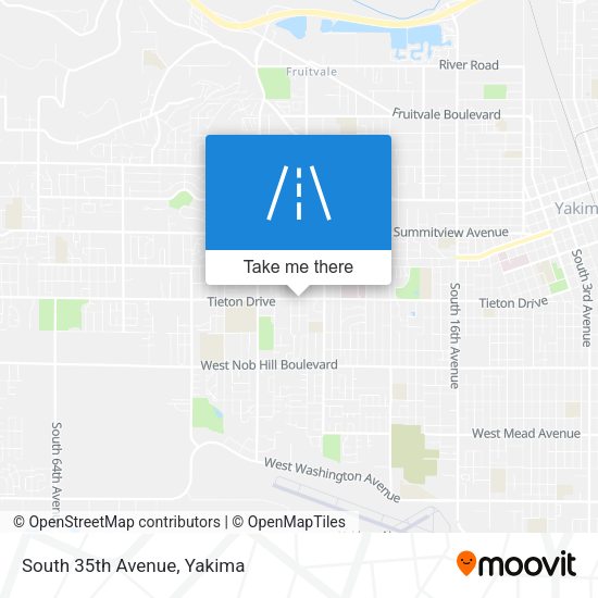 Mapa de South 35th Avenue