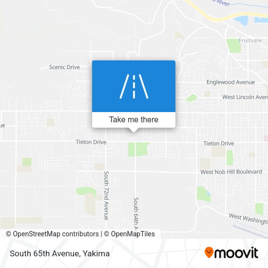 Mapa de South 65th Avenue