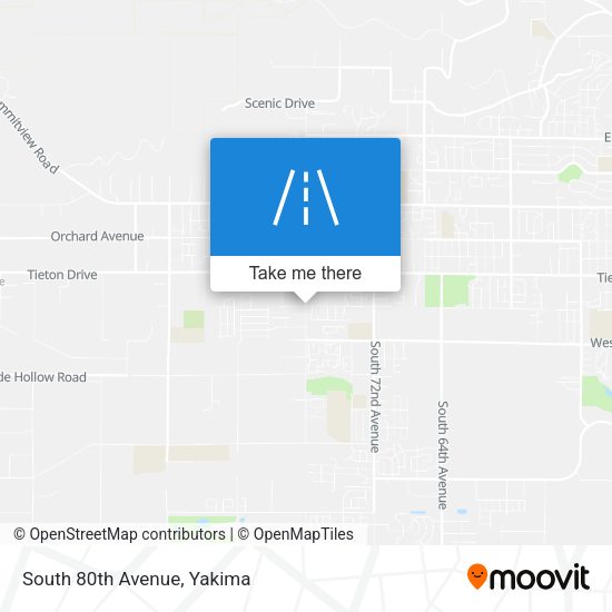 Mapa de South 80th Avenue