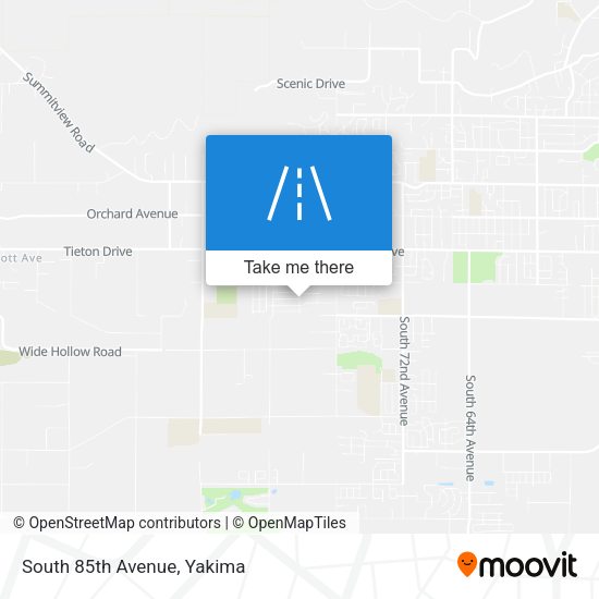 Mapa de South 85th Avenue