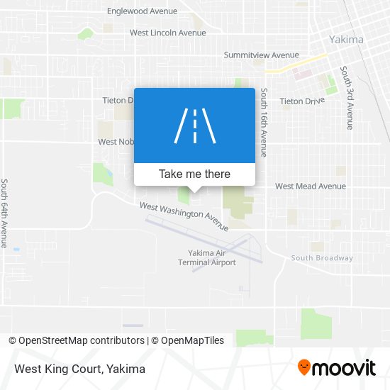 West King Court map