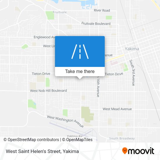 West Saint Helen's Street map