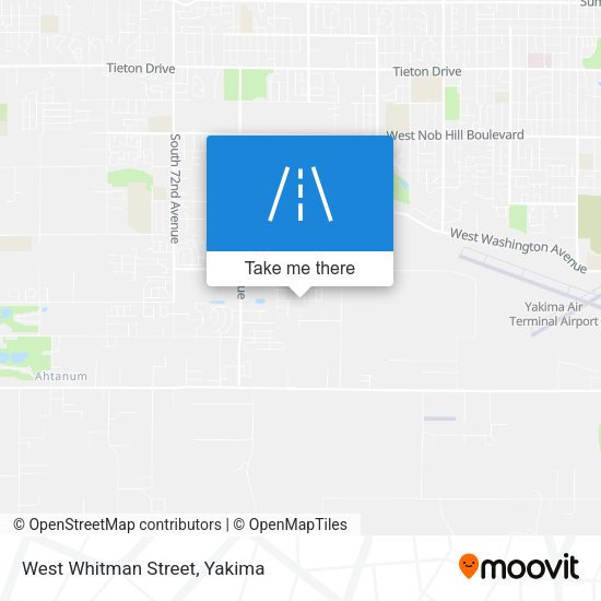 Mapa de West Whitman Street