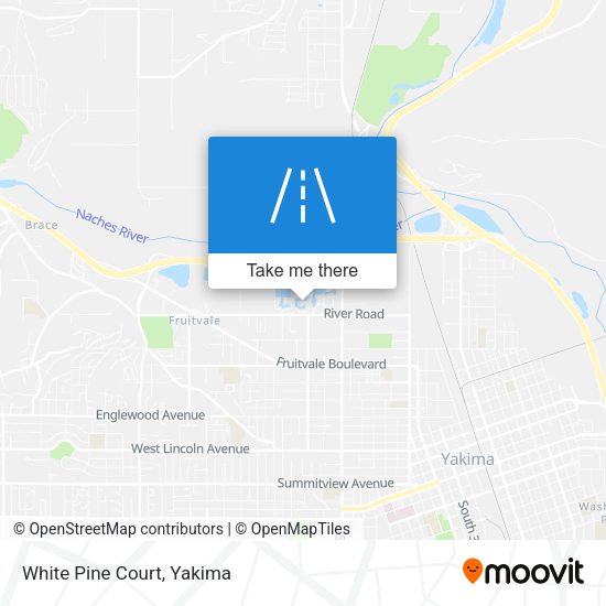 Mapa de White Pine Court
