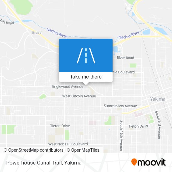 Powerhouse Canal Trail map