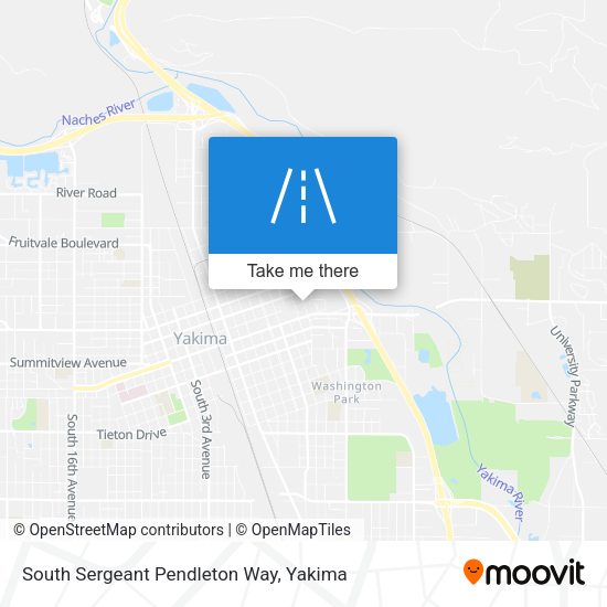 South Sergeant Pendleton Way map