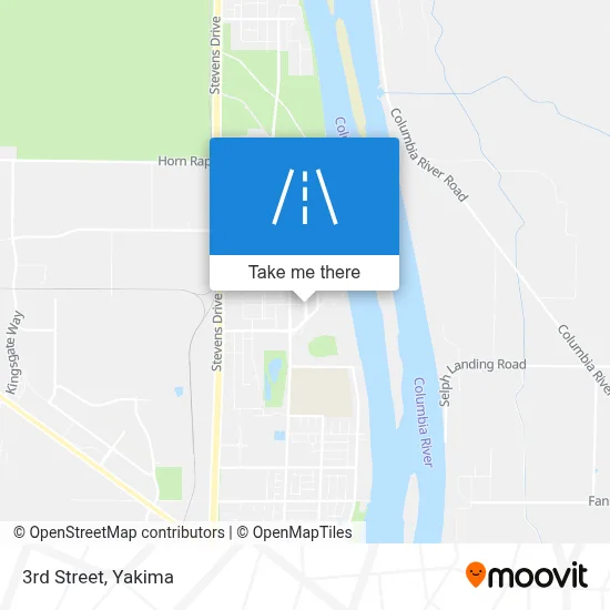 3rd Street map