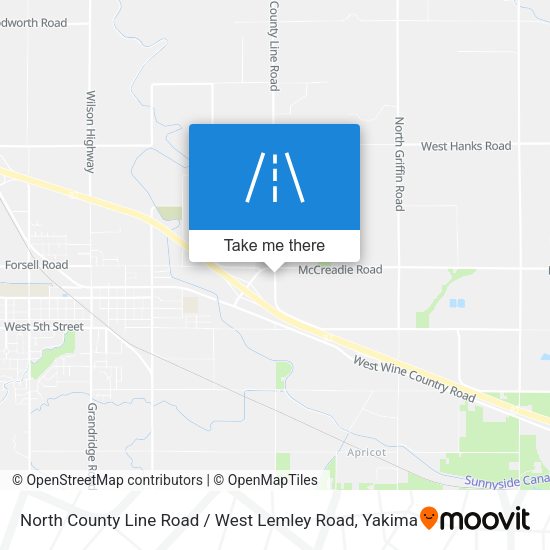 Mapa de North County Line Road / West Lemley Road