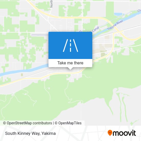 Mapa de South Kinney Way